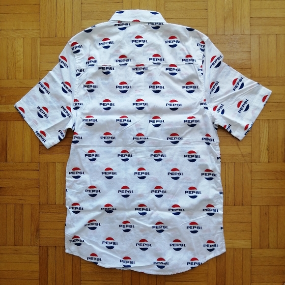 Pepsi Retro White Shirt XSmall NWOT - Picture 4 of 6